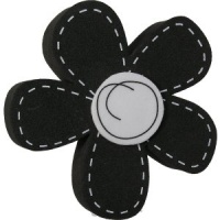 Black Stitch Effect Daisy